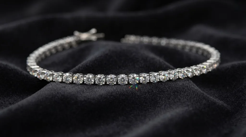 Illustration: best lab diamond tennis bracelets on amazon