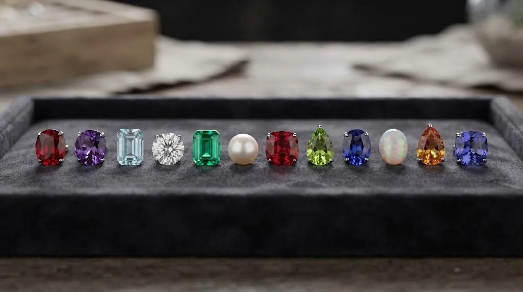 Illustration: birthstone jewelry gifts on amazon