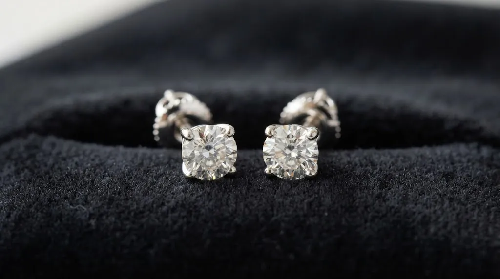 Illustration: hypoallergenic earrings for sensitive ears