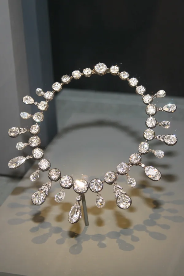 The Napoleon Diamond Necklace: A necklace of old-mine-cut diamonds Napoleon gave to Empress Marie-Louise in 1811.