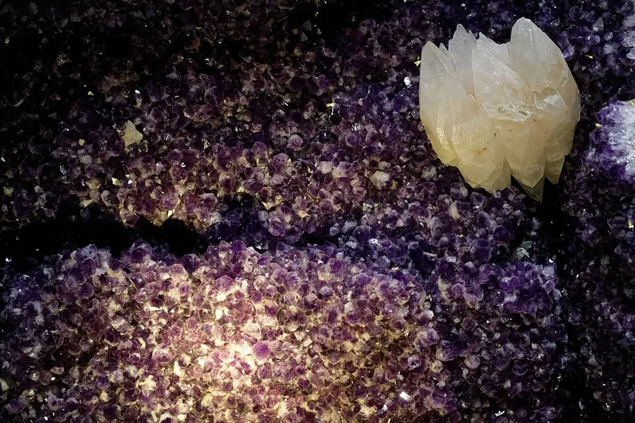 Amethyst geode, Brazil (National Museum of Natural History, Paris)