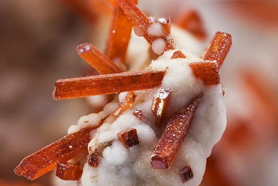 Crocoite, Dundas, Tasmania, Australia