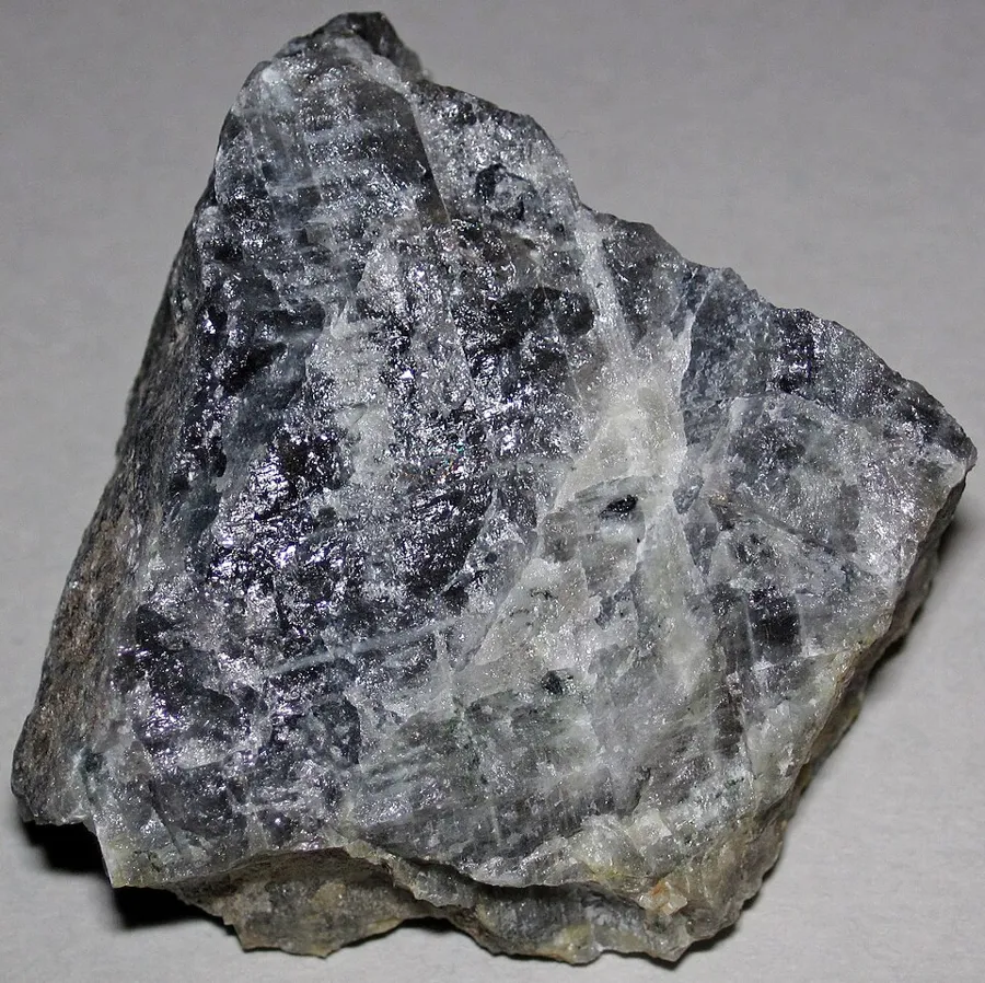 Labradorite from the Nain anorthosite, Nain, Labrador, a rock 1.29 to 1.35 billion years old.