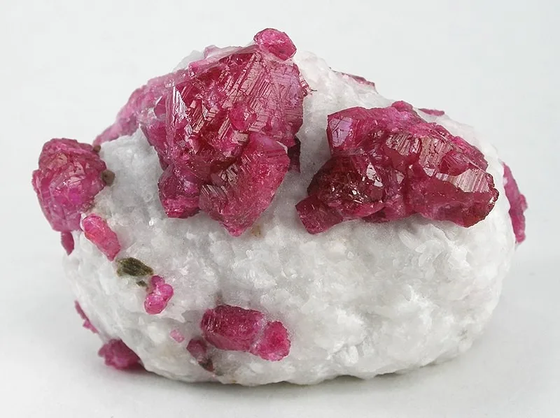 Ruby in marble, Luc Yen, Vietnam