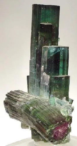 Watermelon tourmaline, Santa Rosa mine, Minas Gerais, Brazil